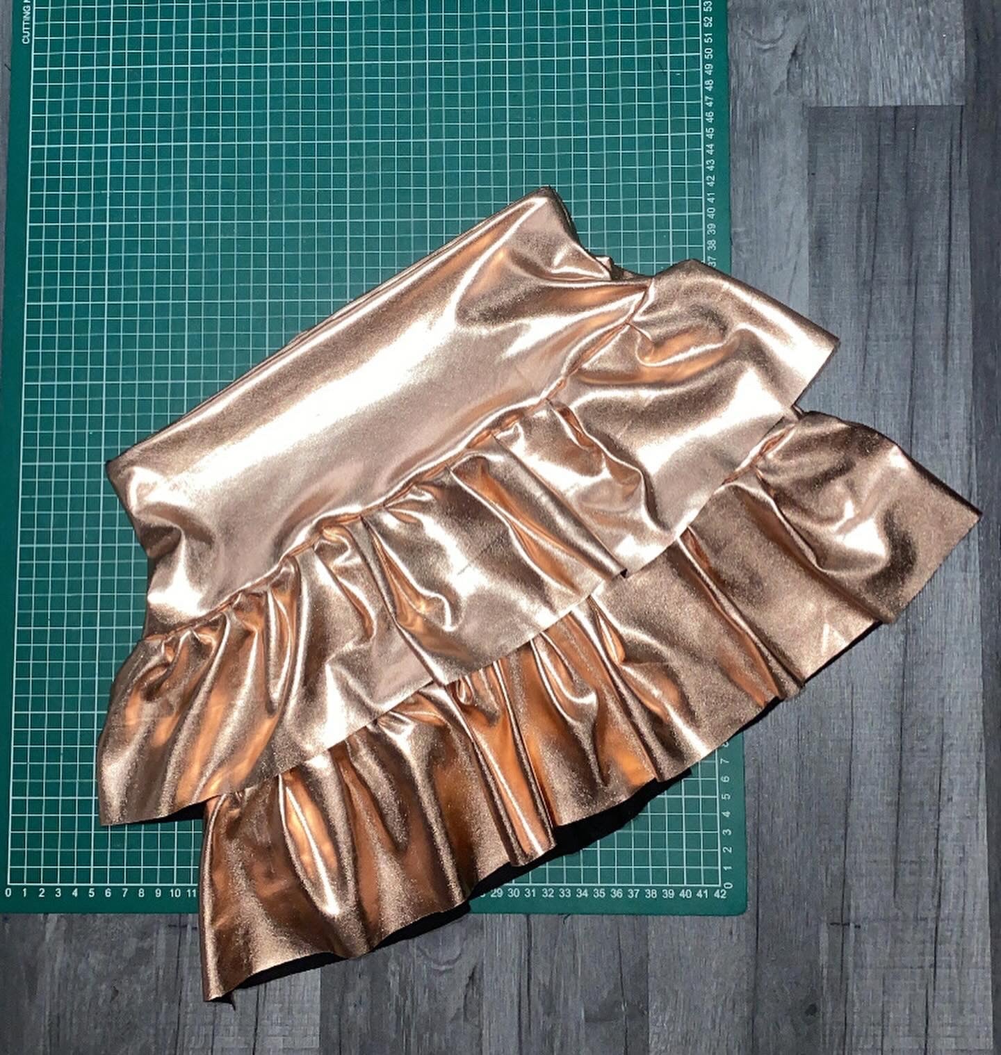 Ruffle Liquid Skirts